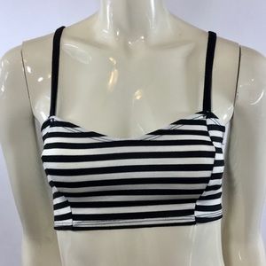 Forever 21 Stripe Bralette